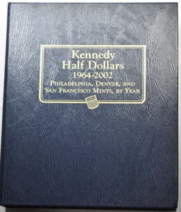 Moneda de medio dólar 109 1964-2002 P D S - plata y revestido a prueba y BU Kennedy - Imagen 1 de 18