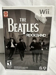 THE BEATLES Rock Band Nintendo Wii EA Games Complete with Manual (2009) - Picture 1 of 4