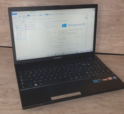 SAMSUNG NP350V5C 15.6" AMD A6-3430MX@ 1.7 Ghz | 6Gb | 500 Gb Hdd Win 10 - Image 1 of 4