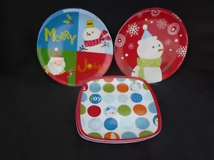 10 Melamin Weihnachtsplatten - Bild 1 von 10