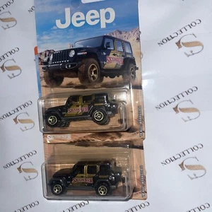 Matchbox '18 JEEP WRANGLER JL Skyjacker Series Black diecast Lot 2 - Picture 1 of 5