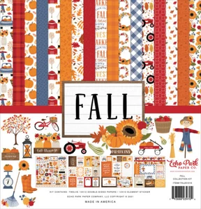 Kit de colección de cartulina álbum de recortes Echo Park Paper OTOÑO 12x12 - Imagen 1 de 1