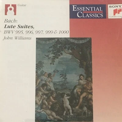 Bach Lute Suites Vol 1 John Williams CD SBK 62972 - Image 1 of 4