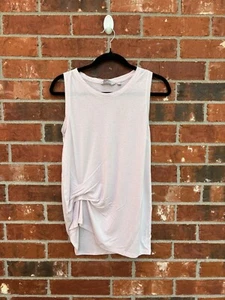 Camiseta sin mangas Athleta para mujer mediana rubor rosa acanalada lateral - Imagen 1 de 7
