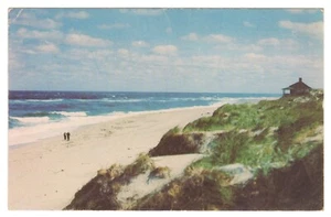 Vintage Cape Cod Beach Unposted Postcard Kodachrome Winthrop P Moore - Picture 1 of 2