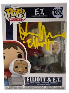 Henry Thomas Signed ET Pop Funko Figure 1252 Authentic Autograph Beckett - Picture 1 of 3