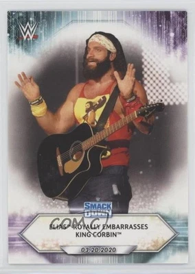 2021 Topps WWE SmackDown Elias Royally Embarrasses King Corbin #39 - Image 1 of 2
