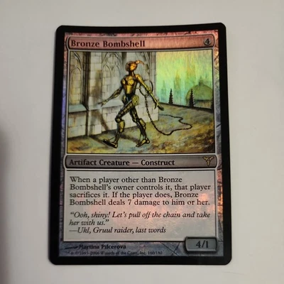 Bronze Bombshell Foil Dissension - Rare - Magic the Gathering MTG Card 2006 - Image 1 of 4