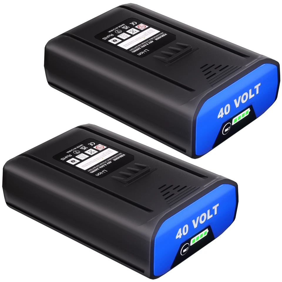 2 Pack For Kobalt 40V Max 6.0Ah Lithium-ion Battery KB540C-06 KB245-06 KB240-06