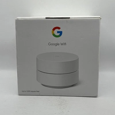 Google WiFi GJ2CQ Mesh Router GA02430-US Dual-Band AC1200 With Power Cord - Image 1 of 4