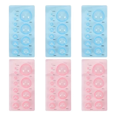  6 Pcs Spherical Paper Derivation Tool Work Quilling Tools Mold for Home - image 1 of 4