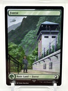 Jurassic Park Forest MTG Ixalan doppia faccia inglese **SPEDIZIONE USA** - Foto 1 di 4