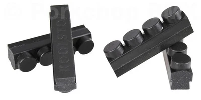 KOOL STOP Mafac Vintage Bicicleta Pastillas Freno Recambios Inserto NEGRO Foto 1 de 2