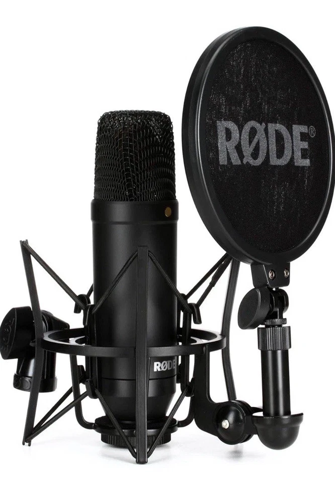 RØDE NT1 5th Generation Großmembran Kondensator Mikrofon mit USB - Schwarz - Bild 1 von 1