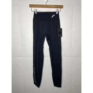 NEW Flag Nor Fail Womens Leggings Black Size Small - Picture 1 of 7