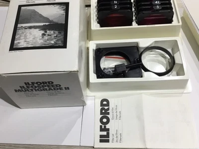 Boxed Unused Ilford 11 Multigrade Below Lens 11 Piece Filter Set +Filter Holder - Image 1 of 4