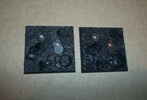 Warhammer Fantasy Battle For Skull Pass 40mm Troll Bases x 2  OOP - Picture 1 of 1