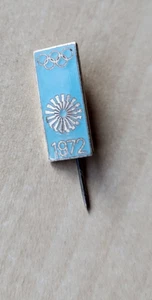Vintage 1972 Munich Alemania Juegos Olímpicos Esmalte Pin Insignia Pin Pin Pin Pin - Imagen 1 de 3