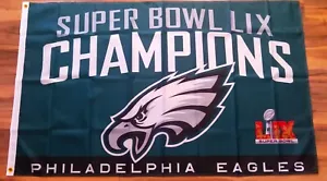 New Philadelphia Eagles Super Bowl Champions Flag 3 feet x 5 feet - Picture 1 of 6