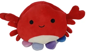 Malvavisco Flip-A-Mallows CARLOS CANGREJO / BEULA PULPO PELUCHE 5" - Imagen 1 de 14