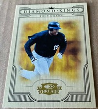 TONY GWYNN HOF 2008 DONRUSS THREADS DIAMOND KINGS Card #DK-45 NM-MT Condition