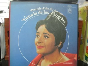 Victoria de Los Angeles Portrait Of The Artist 3 LP BOX SET vg+/vg+ amgel - Picture 1 of 1