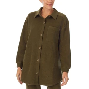 Sanctuary 33 Utility Shacket Women's XS/S Olive Button Front Long Sleeve JDM1197 - Picture 1 of 12