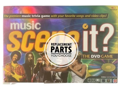 Music Scene It  The DVD Board Game 2005 REPLACEMENT PARTS PIECES YOU CHOOSE - Image 1 of 2