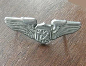 Mini insignia básica de prendedor de solapa de alas de astronauta de la USAF 1,25 pulgadas - Imagen 1 de 2