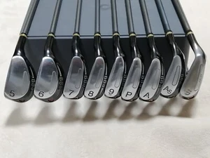 PRGR egg 2 Iron Set 9pcs 5-9,Pw,Aw,AS,Sw Flex M-37 Original Carbon made in Japan - Picture 1 of 20
