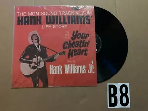 Hank Willams Life Story Import Record lp original vinyl album - Picture 1 of 3