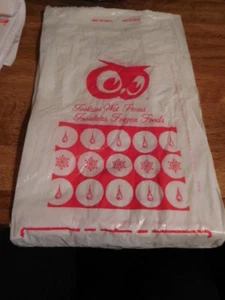 3 unused vintage plastic Red Owl Bags - Picture 1 of 2