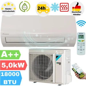 Daikin Wandklimagerät FTXF50D Klimaanlage 5,0 kW R32 Sensira Klimagerät A++/A+ - Bild 1 von 10
