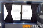 VW T6 T6.1 Van Blackout Interior Curtain Side Loading Door BLACK
