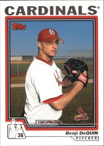 2004 Topps Traded Baseball #T181 Benji DeQuin FY RC