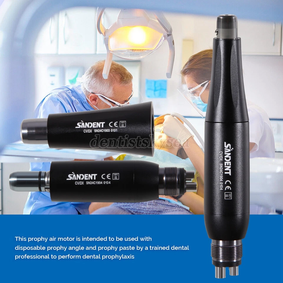 360° Giratorio Dental 4:1 Higiene Prophy Pieza de Mano Motor de Aire Cono Nariz 4H OFERTA Foto 1 de 4