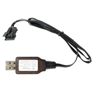SM-4P USB Li-ion Battery Charging Cable SM4P Battery Charger 7.4V 3.7vx2 400mA - Picture 1 of 8