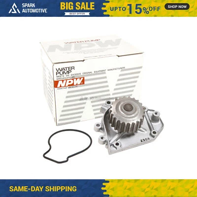 NPW Water Pump Fit 92-95 Honda Civic Del Sol Acura Integra 1.6 1.7 B16A3 B17A1 - Image 1 of 4