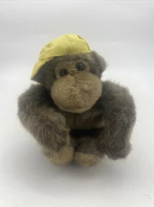Commonwealth Monkey Cush Plush Stuffed Animal Suction Cup Hands 1985 Rare - Picture 1 of 9