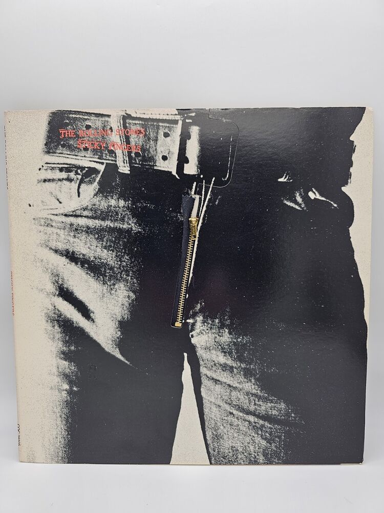 Rolling Stones Sticky Fingers COC39105 LP 1971 Working Metal Zipper - EXCELLENT 