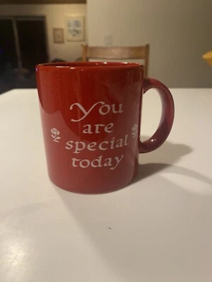 Waechtersbach "You are Special Today" Mug, Cherry Red  MINT - Image 1 of 4