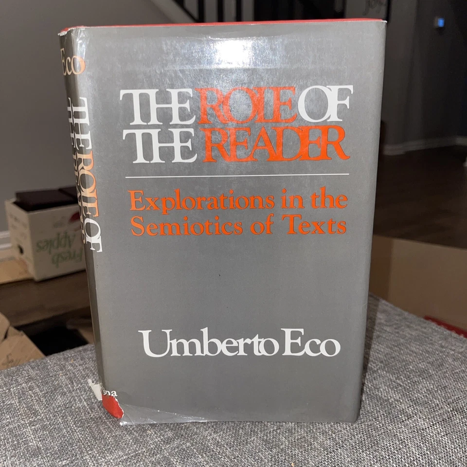 THE ROLE OF THE READER EXPLORATIONS IN THE SEMIOTICS OF TEXT BY UMBERTO ECO-1st - Image 1 of 4