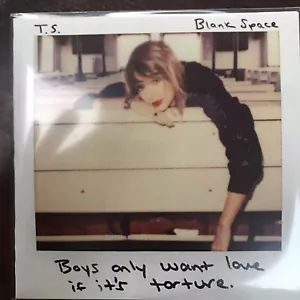 TAYLOR SWIFT "BLANK SPACE” 6 REMIX RARE BRAZILIAN PROMO CD - Picture 1 of 2