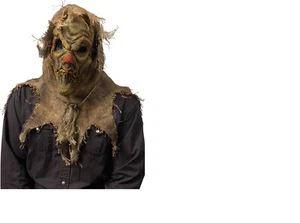 Fun World Men's Scarecrow Gunny Sack Mask, Multi, Standard  15+ Age - Picture 1 of 2