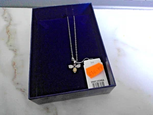 Indulgence Silver Costume Bee Necklace with Chain - Picture 1 of 2