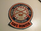 NATIONAL MUZZLE LOADING RIFLE ASSOC SAFE HUNTER ED WILDLIFE GUN HUNTING PATCH 