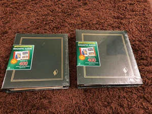 2 Delux Craft European Bonded Leather Magnetic Album (25 Sheets In Each Album) - Picture 1 of 10