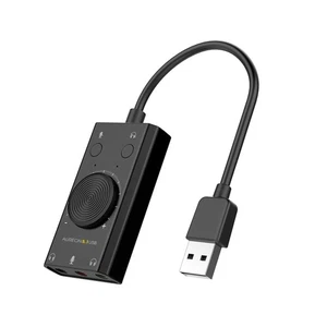 TerraTec AUREON 5.1 USB Zewnętrzna karta dźwiękowa 2 w 1 USB Stereo Sound Card Adapter - Zdjęcie 1 z 6