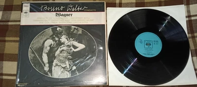 Richard Wagner Bruno Walter LP 1972 CBS Tannhauser Lohengrin Classical - Imagen 1 de 2