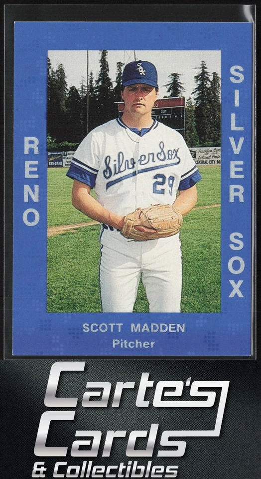Scott Madden 1988 Cal League #273 Reno Silver Sox - Image 1 of 2